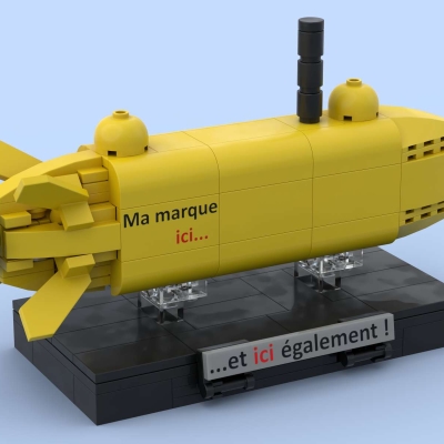 Le sous-marin en briques Lego®